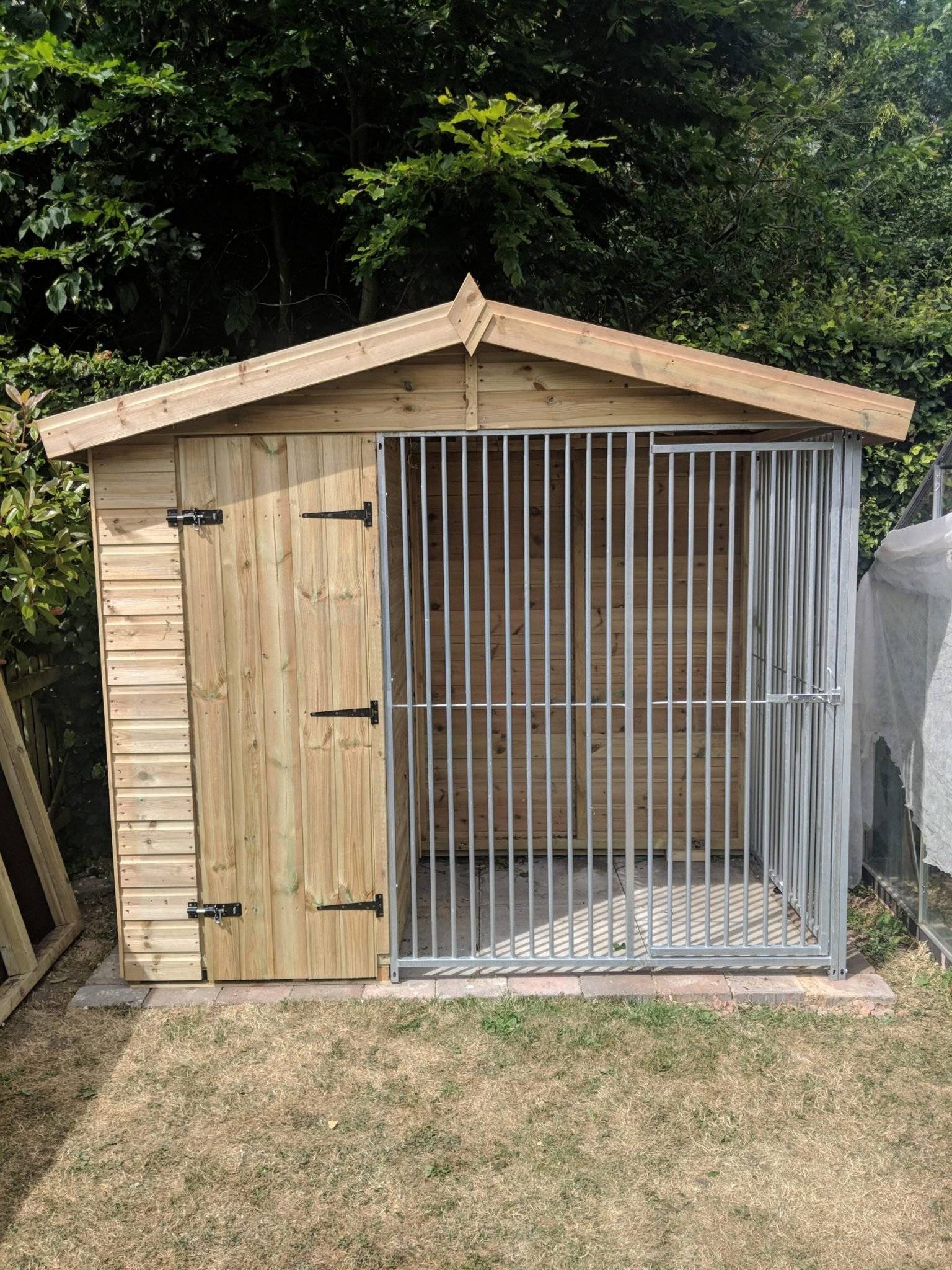 Single Dog Kennel 6x3 12x4ft Benchmarkkennels