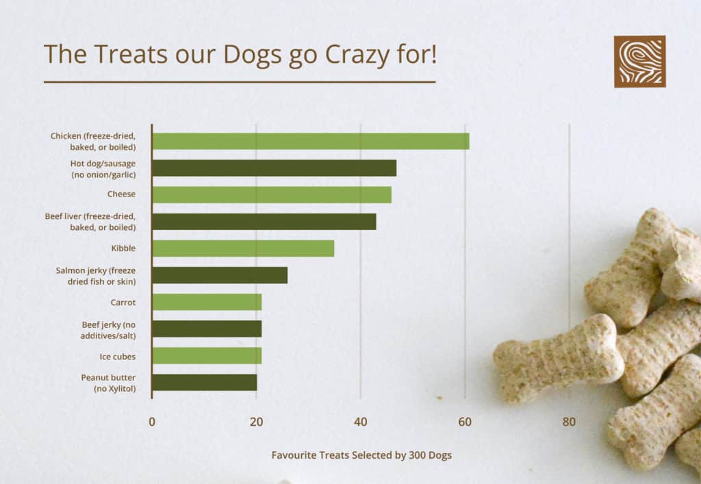 The Treats our Dogs go Crazy for!