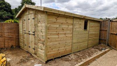 10 x 15 ft Shed