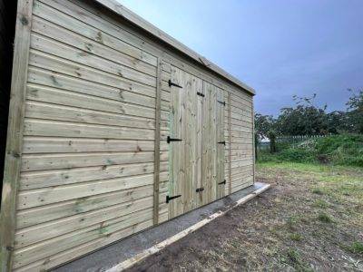 10 x 5 ft Shed with Pent Roof