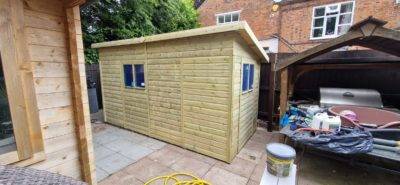14x6ft Pent Shed