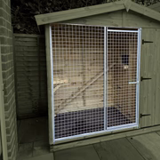 Convert Kennel to Cattery - swap bars to mesh
