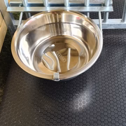 Single Dog Bowl Holder & Bowl