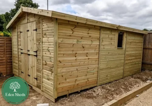 10x15ft Shed