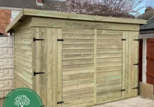 10x5ft Double Shed