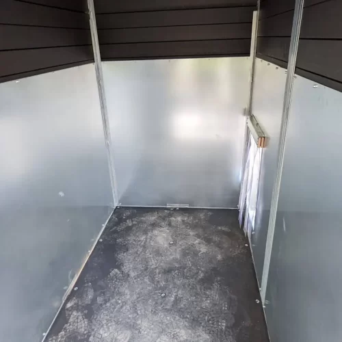 10x6.5ft single WPC inside bed area galv