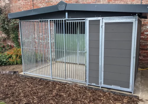 12x6.5ft single wpc front view