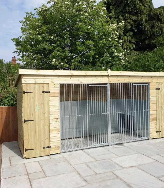 15x7ft pent duo external galvanised anti destruction pack