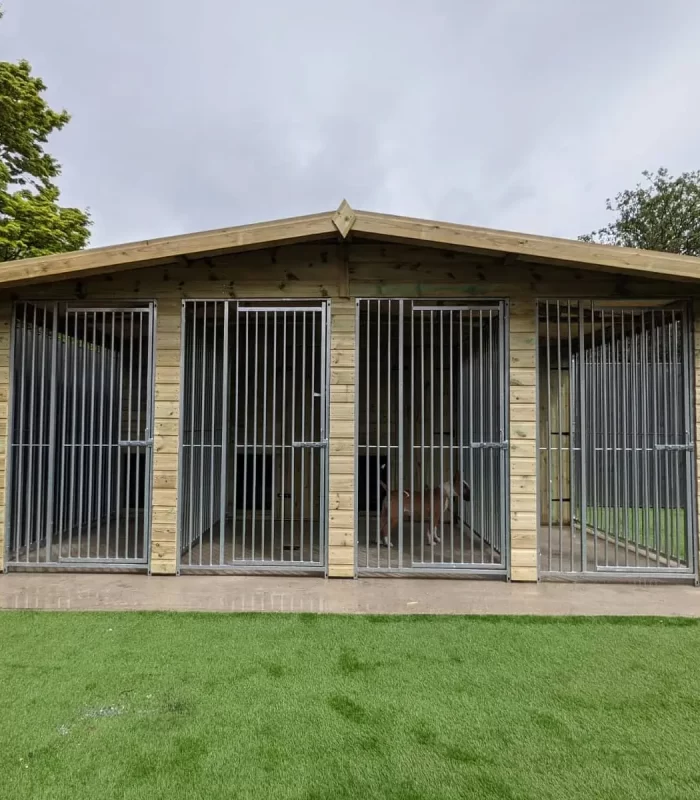 16x10ft four bay external with pillars