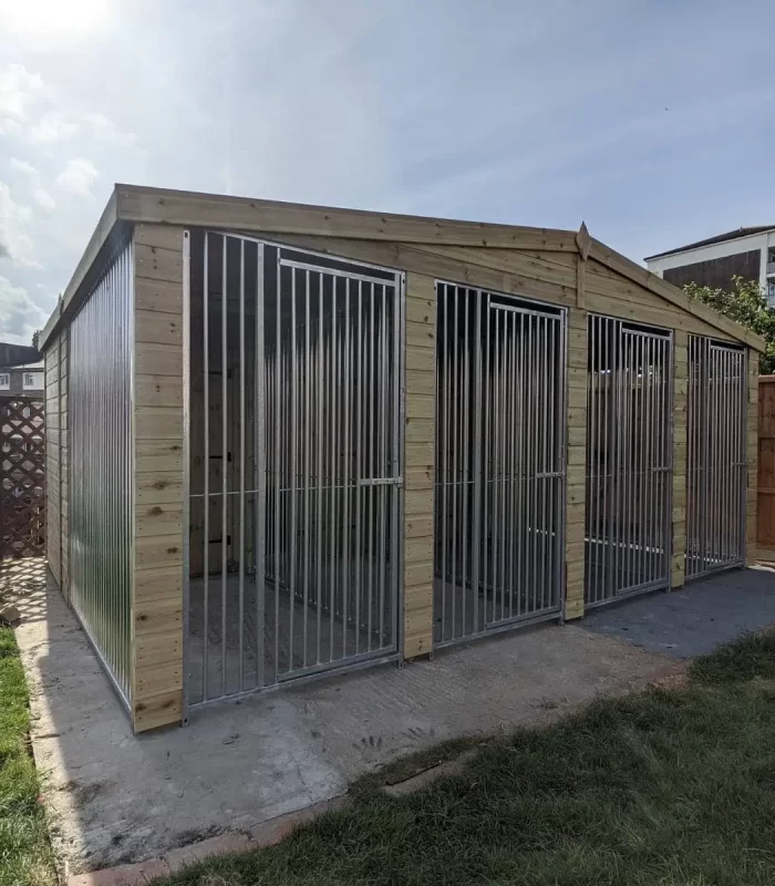 16x12ft four bay external with pillars